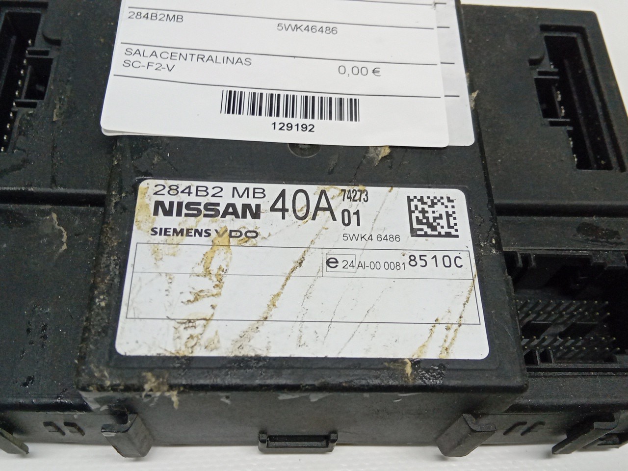 Centralina NISSAN ATLEON | 00 -  Imagem-1