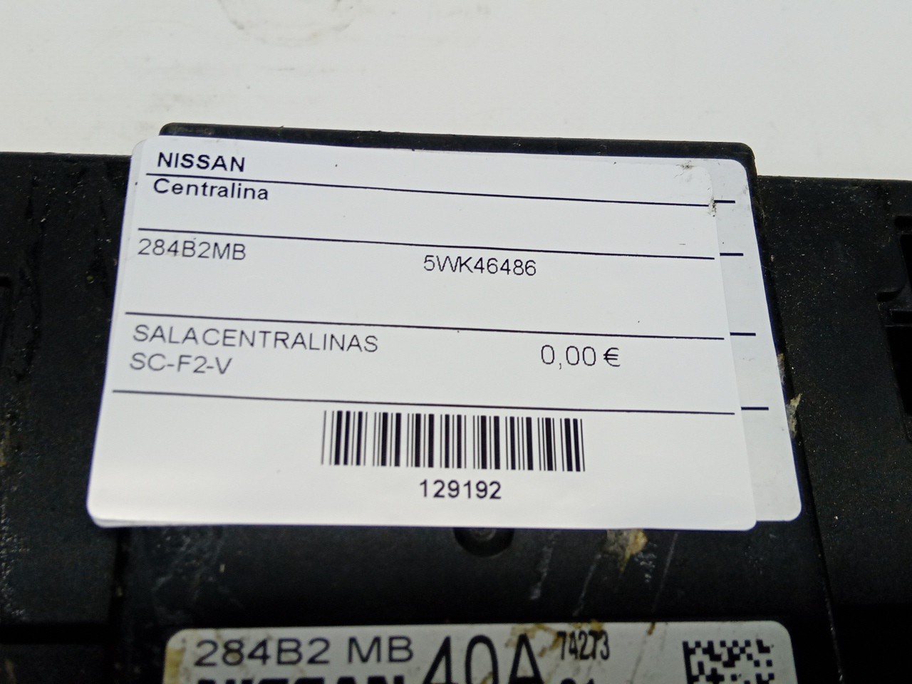 Centralina NISSAN ATLEON | 00 -  Imagem-2