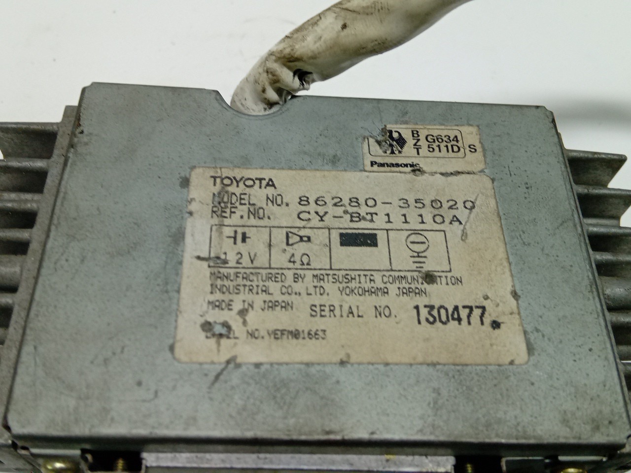 Centralina TOYOTA 4 RUNNER (_N1_) | 87 - 96 Imagem-2