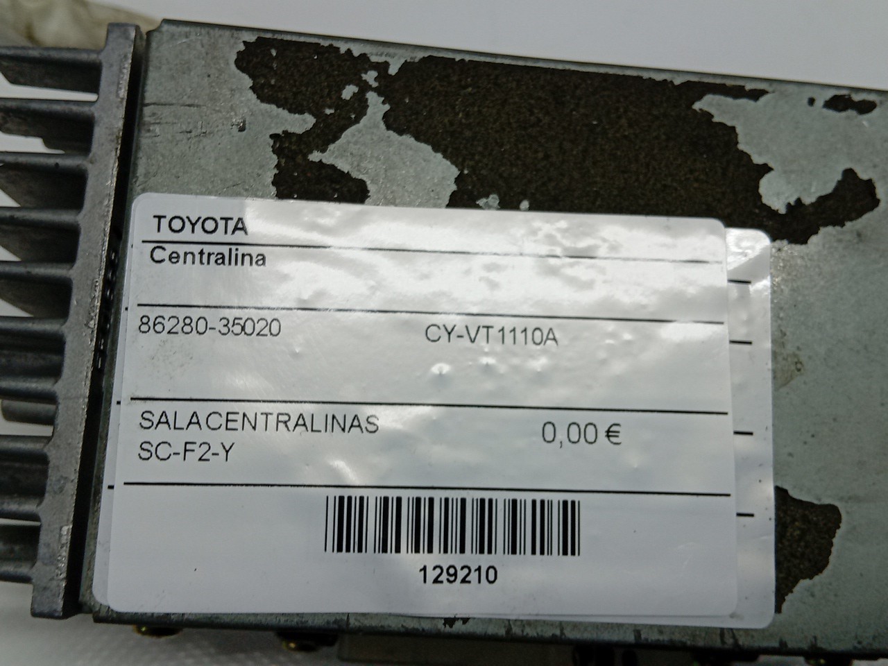 Centralina TOYOTA 4 RUNNER (_N1_) | 87 - 96 Imagem-3