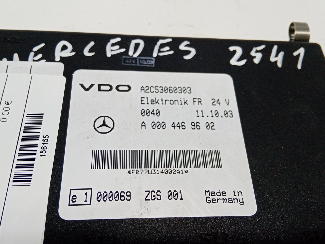 Centralina MERCEDES-BENZ ACTROS MP2 / MP3 | 02 -  Imagem-2