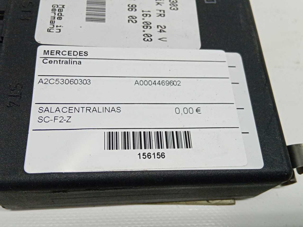 Centralina MERCEDES-BENZ ACTROS MP2 / MP3 | 02 -  Imagem-3