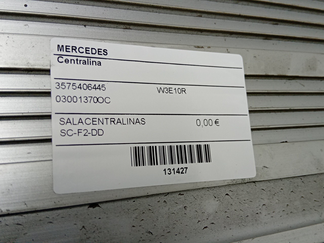Centralina MERCEDES-BENZ ACTROS | 96 - 02 Imagem-3