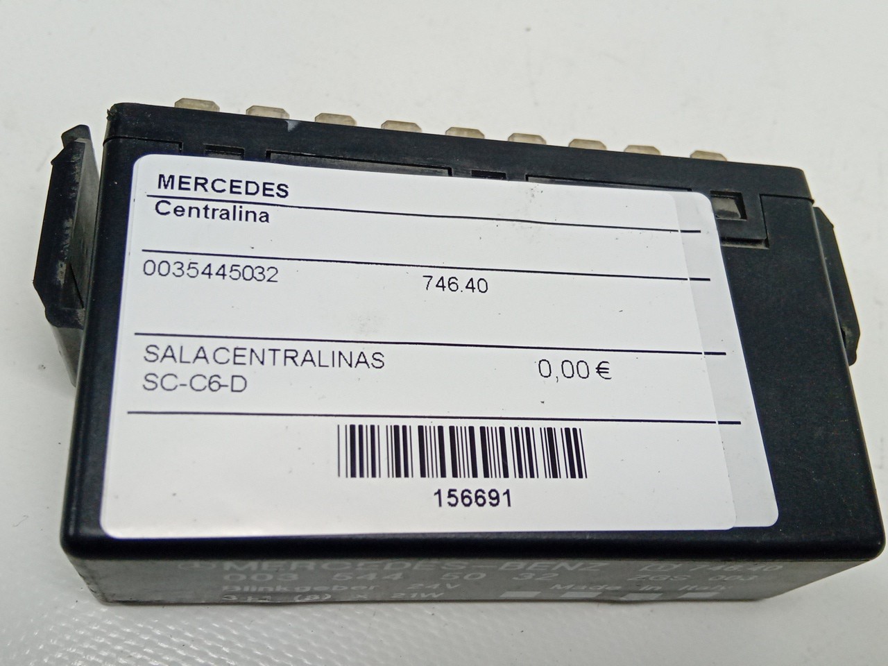 Centralina MERCEDES-BENZ ACTROS | 96 - 02 Imagem-2