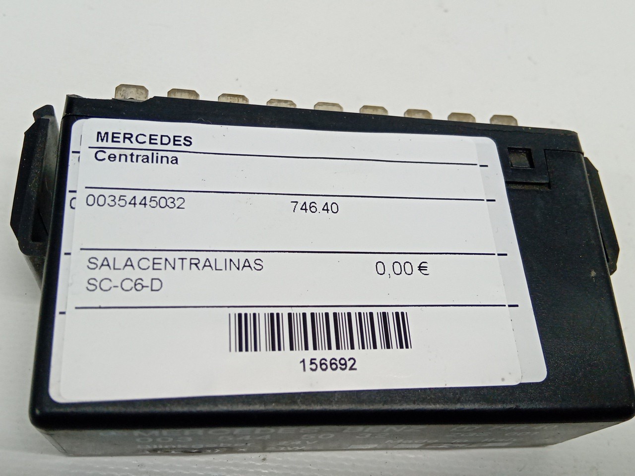 Centralina MERCEDES-BENZ ACTROS | 96 - 02 Imagem-2