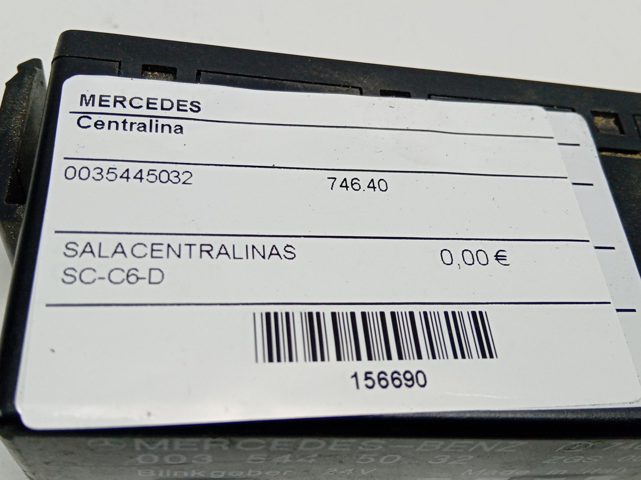 Centralina MERCEDES-BENZ ACTROS | 96 - 02 Imagem-3