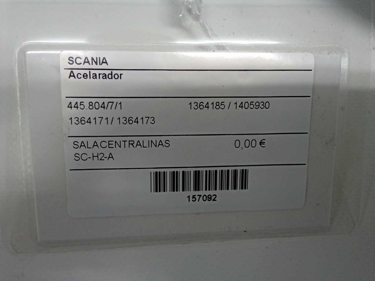 Acelarador SCANIA P,G,R,T - series | 03 -  Imagem-2