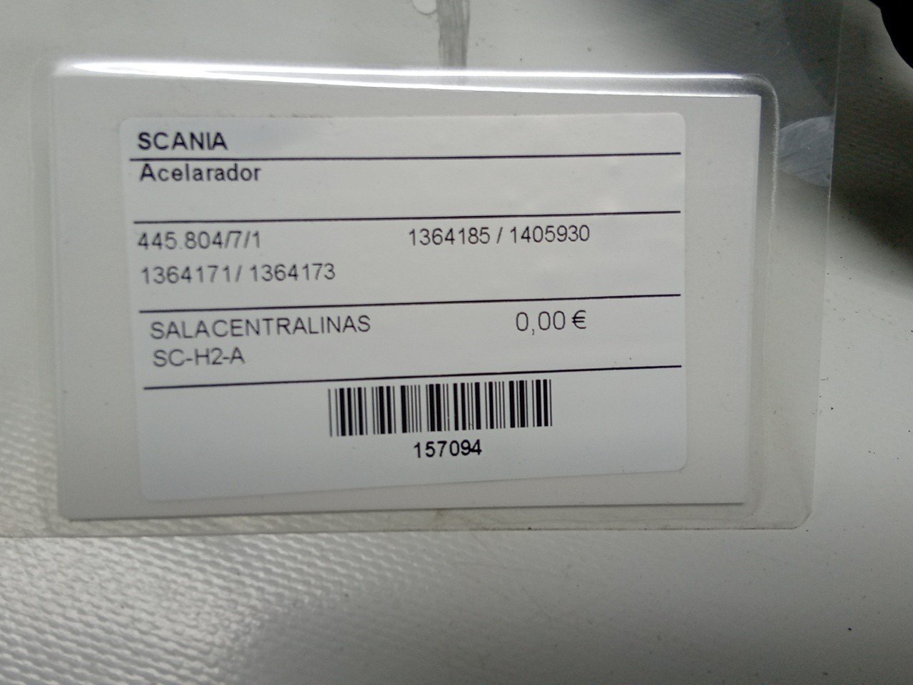 Acelarador SCANIA P,G,R,T - series | 03 -  Imagem-3