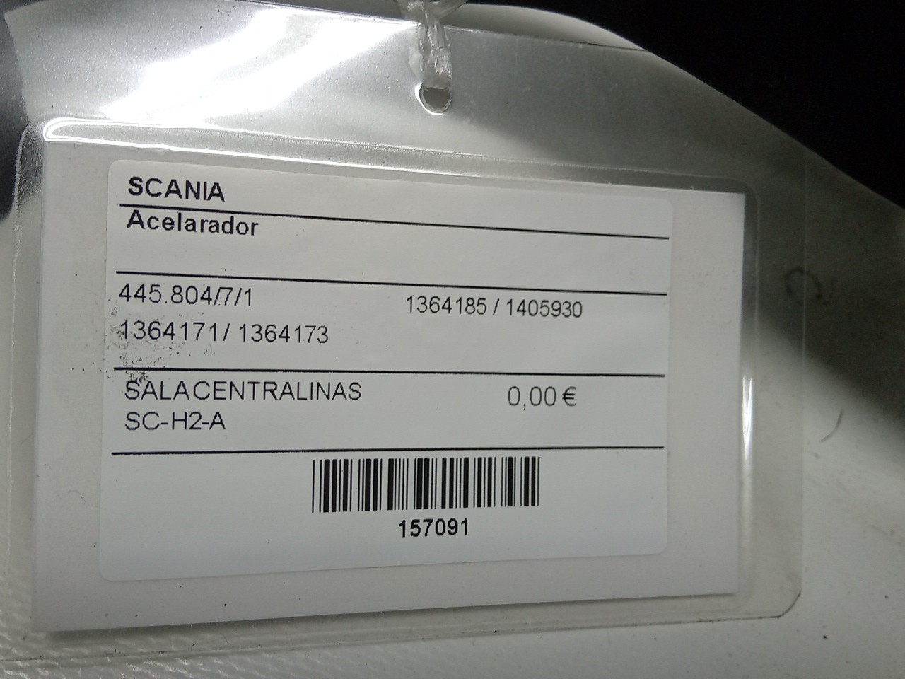 Acelarador SCANIA P,G,R,T - series | 03 -  Imagem-3