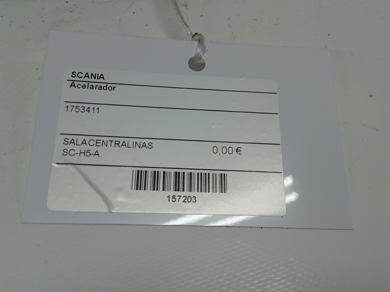 Acelarador SCANIA P,G,R,T - series | 03 -  Imagem-1