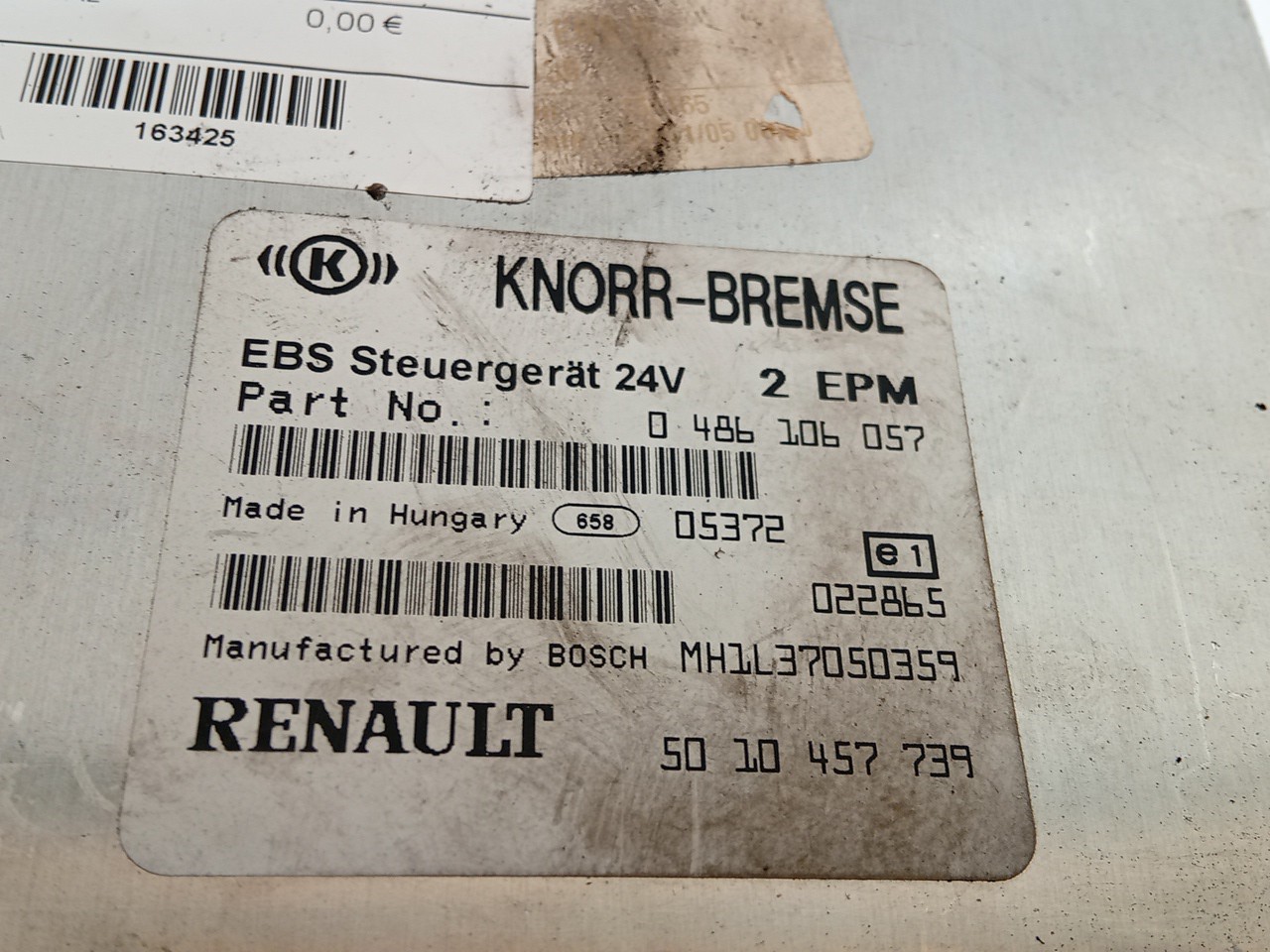 Centralina RENAULT TRUCKS Magnum 2 Imagem-2