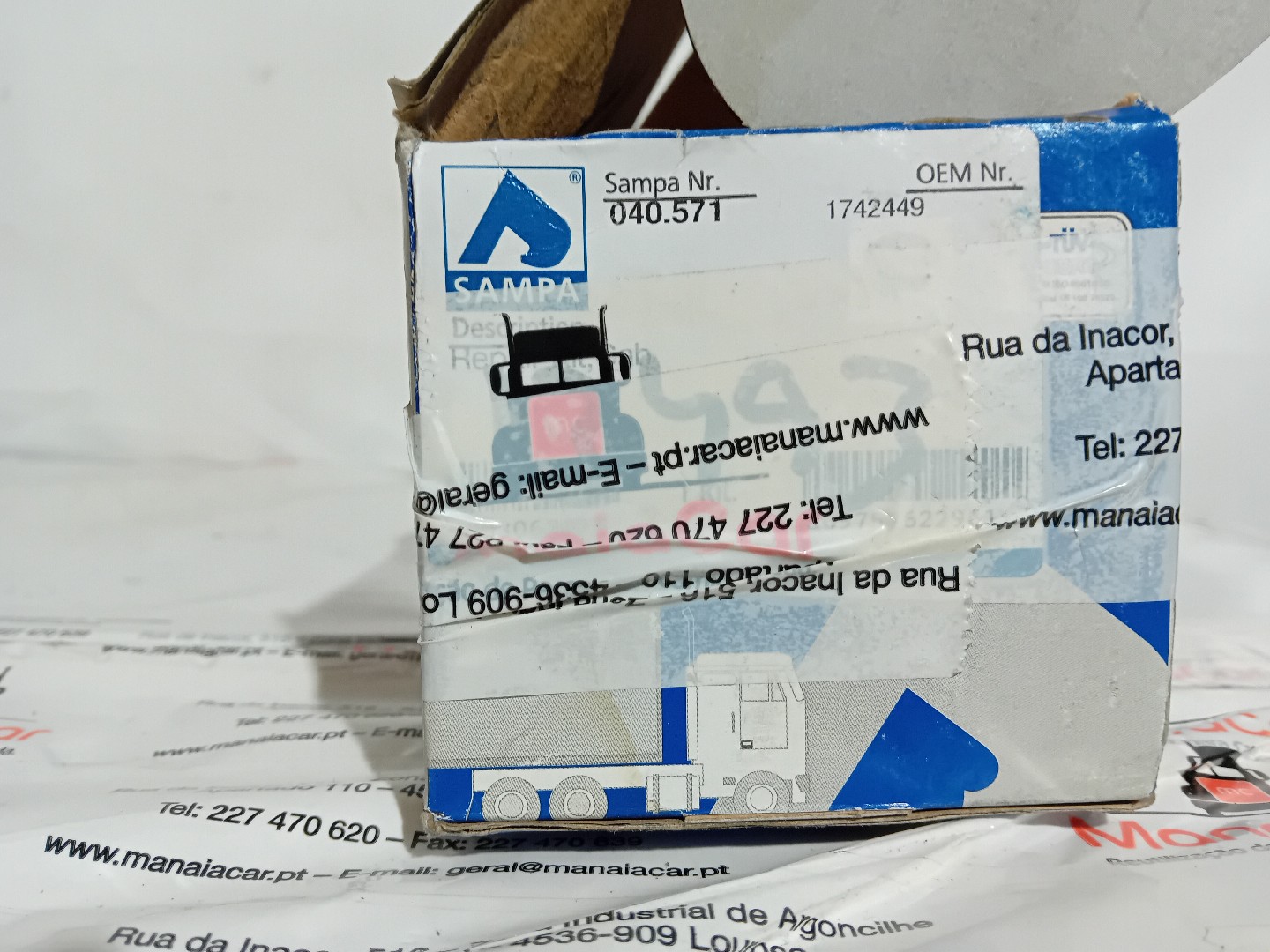 Kit De Reparação Da Barra Estabilizadora Traseira SCANIA - Imagem-2