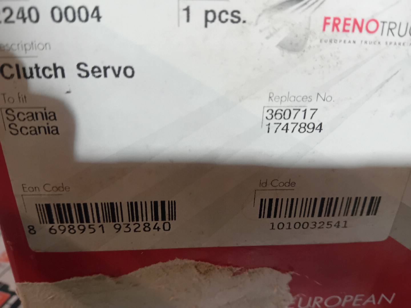 SERVO EMBRAIAGEM SCANIA - Imagem-2