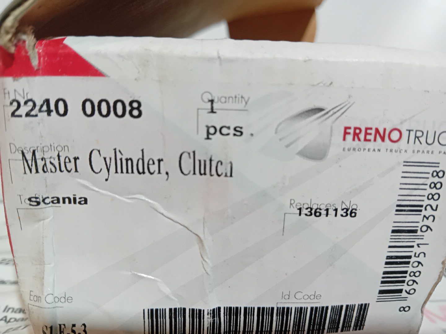 CILINDRO PRINCIPAL SCANIA - Imagem-2