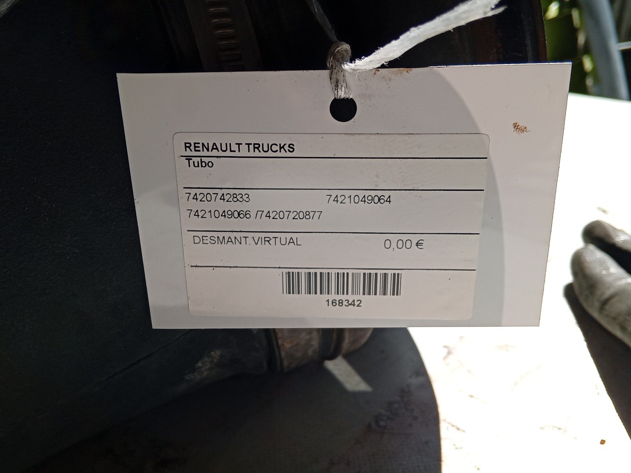 TUBO RENAULT TRUCKS AE/MAGNUM/PREMIUM/MIDLUM/MAJOR/MIDDLE/KERAX Imagem-4