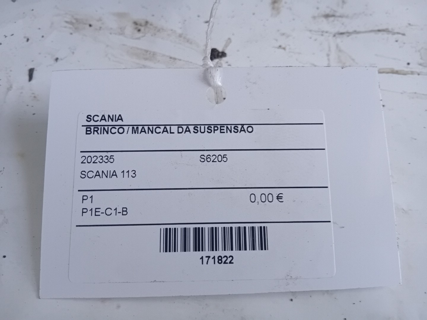 BRINCO / MANCAL DA SUSPENSÃO SCANIA 3 - series | 88 - 96 Imagem-3