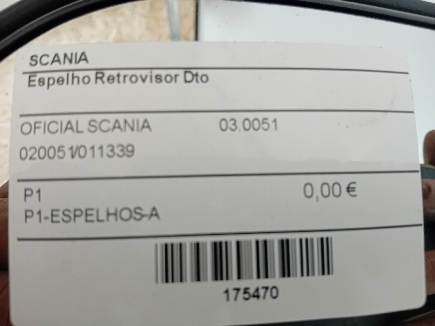 Espelho Retrovisor Dto SCANIA P,G,R,T - series | 03 -  Imagem-4