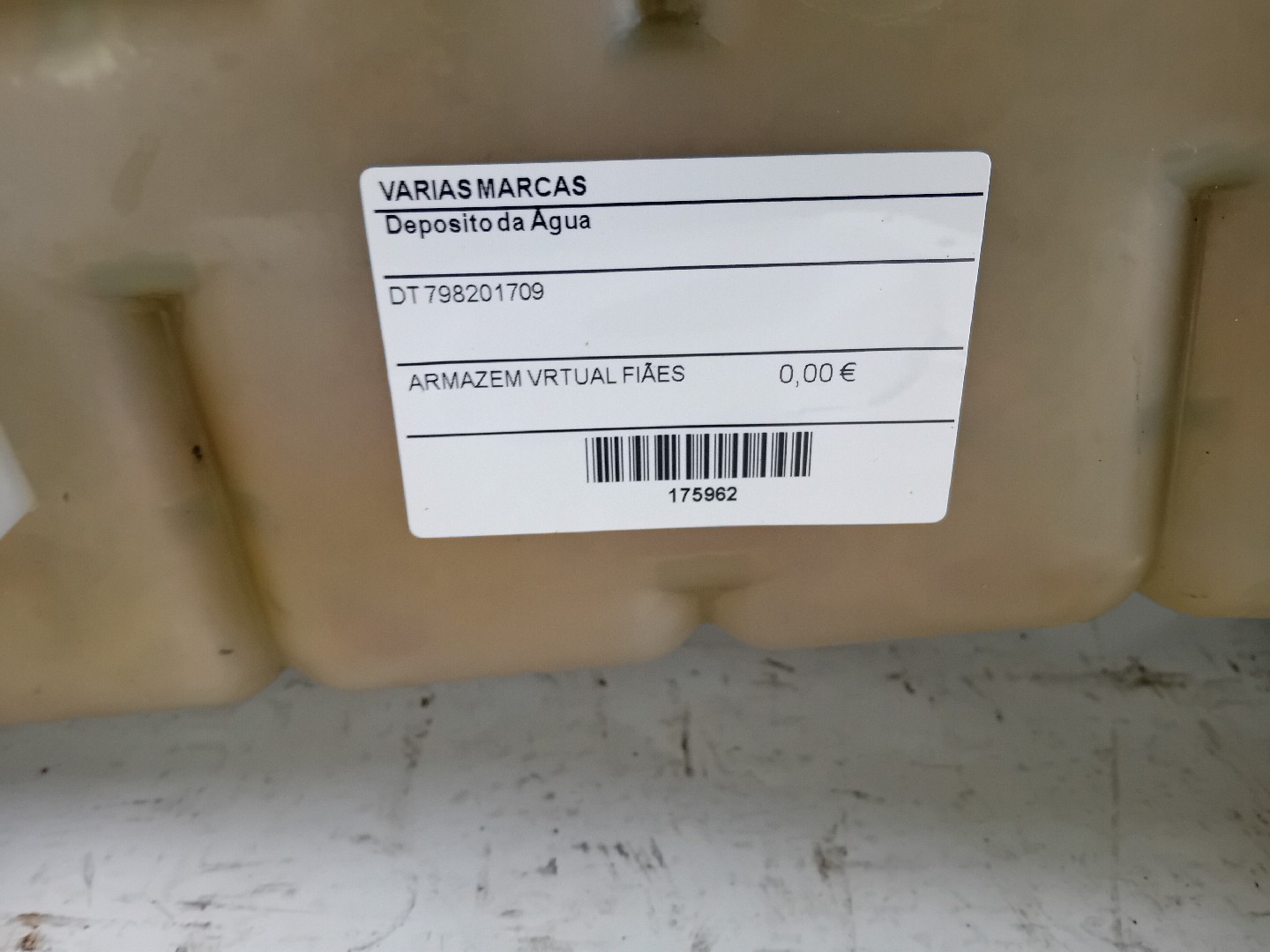 Deposito da Água VARIAS MARCAS OUTROS Imagem-2