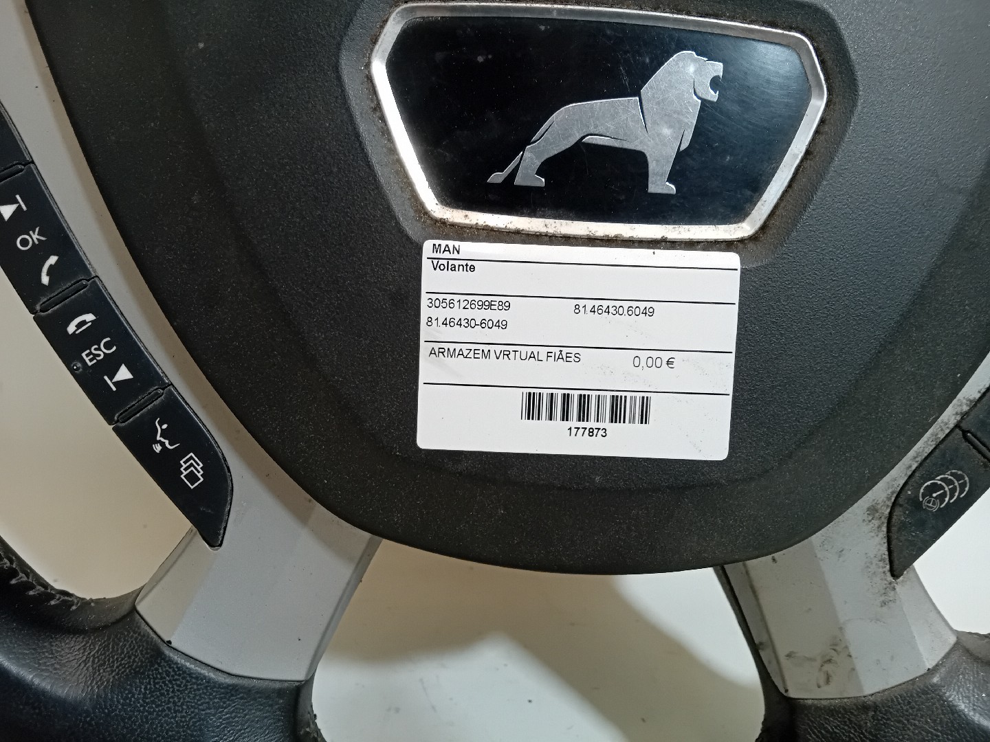 Volante MAN TGX | 07 -  Imagem-2