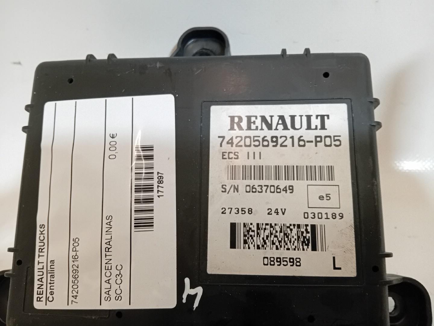 Centralina RENAULT TRUCKS Magnum | 90 - 92 Imagem-2