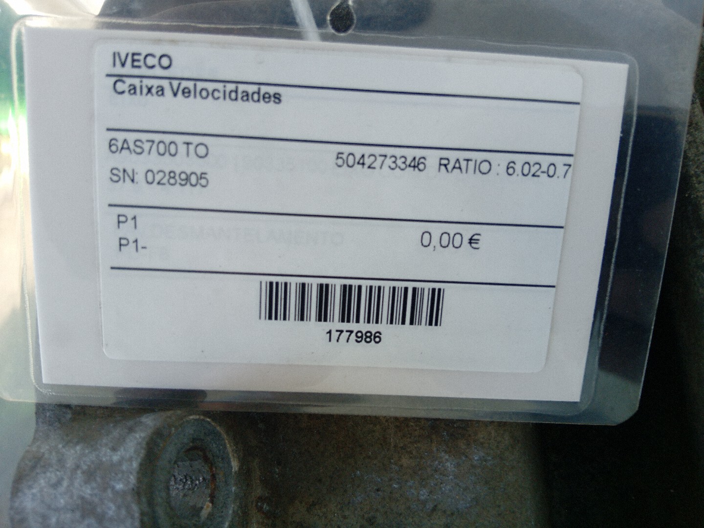 Caixa Velocidades IVECO EuroCargo I-III | 91 - 15 Imagem-11