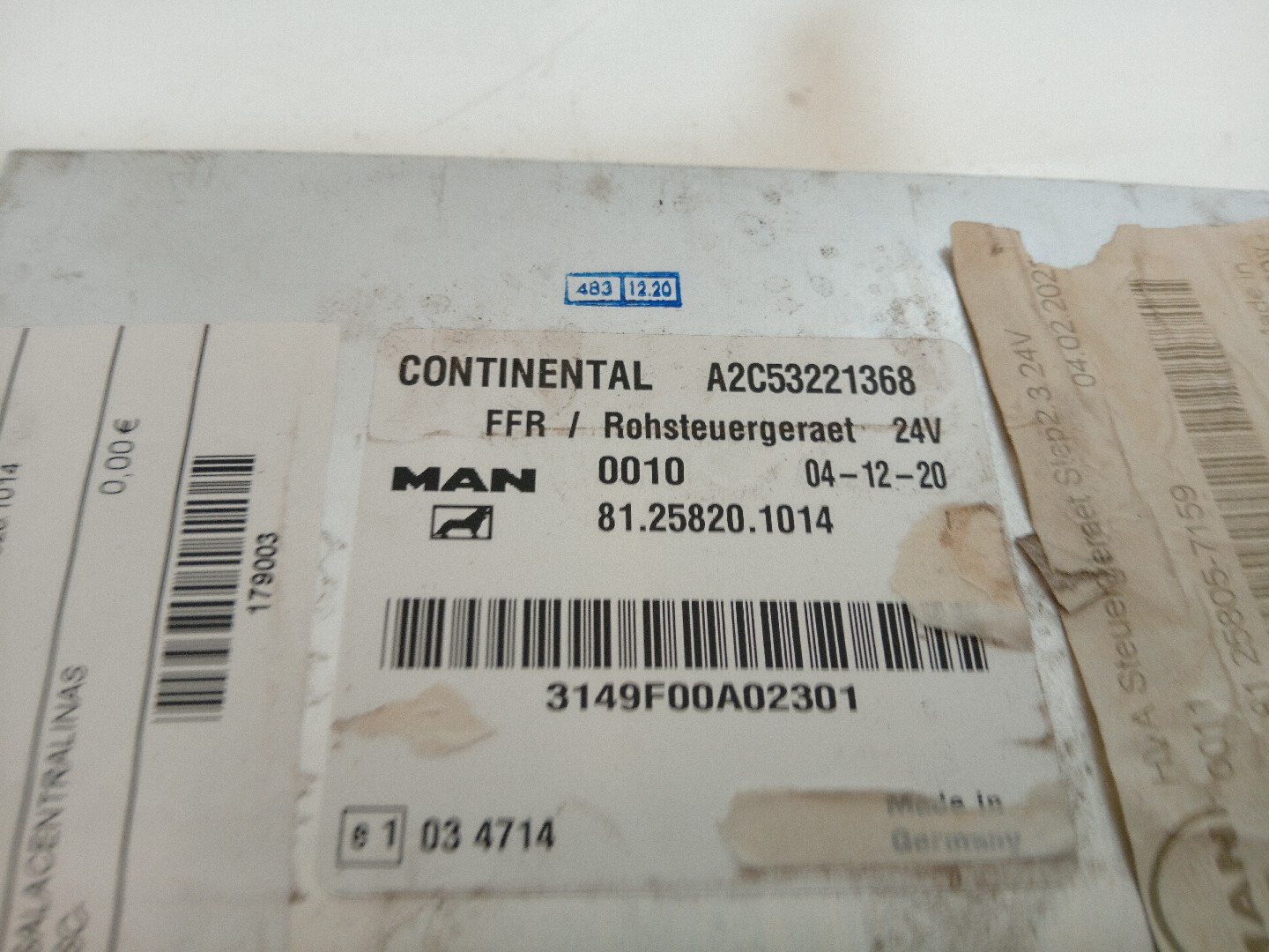 Centralina MAN TGX | 07 -  Imagem-3