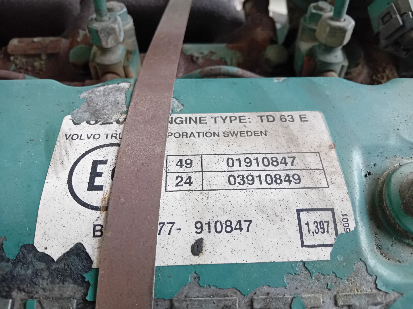 Motor para Peças VOLVO FL 6 | 85 - 00 Imagem-8