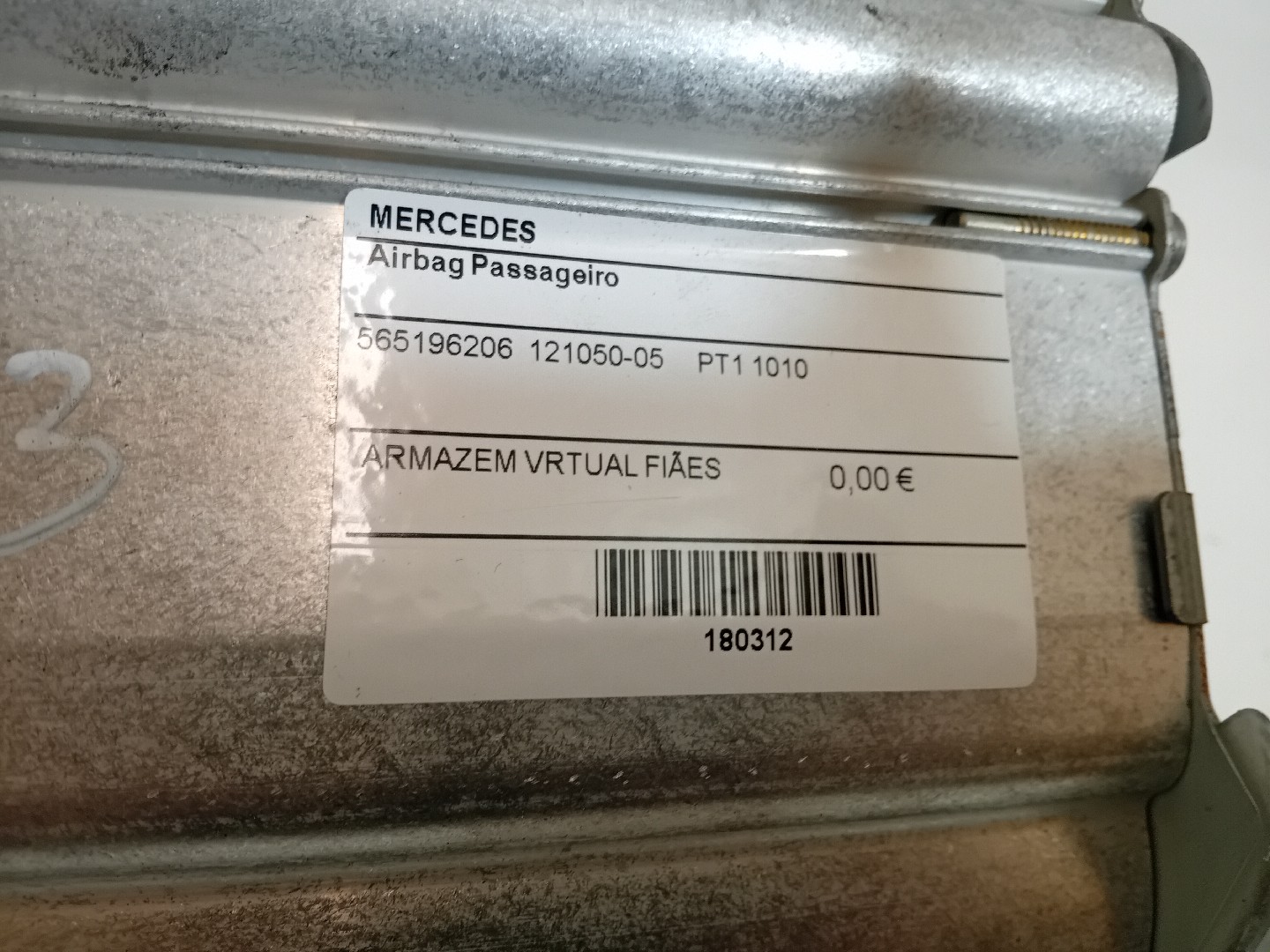 Airbag Passageiro MERCEDES-BENZ C-CLASS (W203) | 00 - 07 Imagem-2