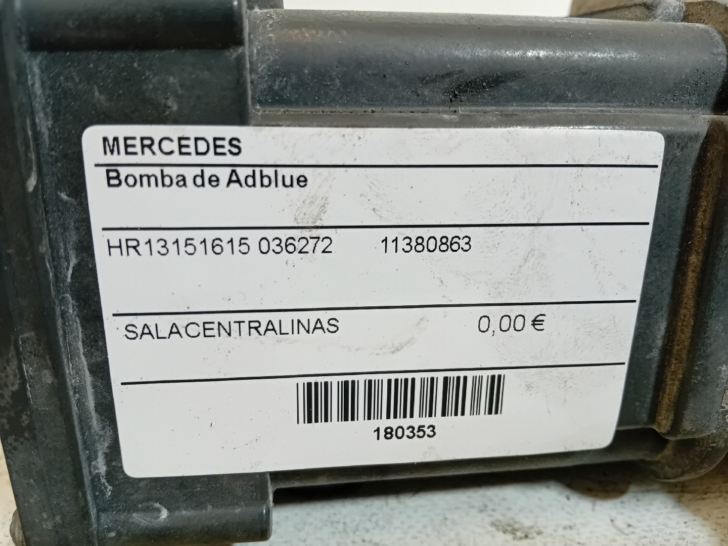 Bomba de Adblue MERCEDES-BENZ ACTROS MP4 | 11 -  Imagem-4