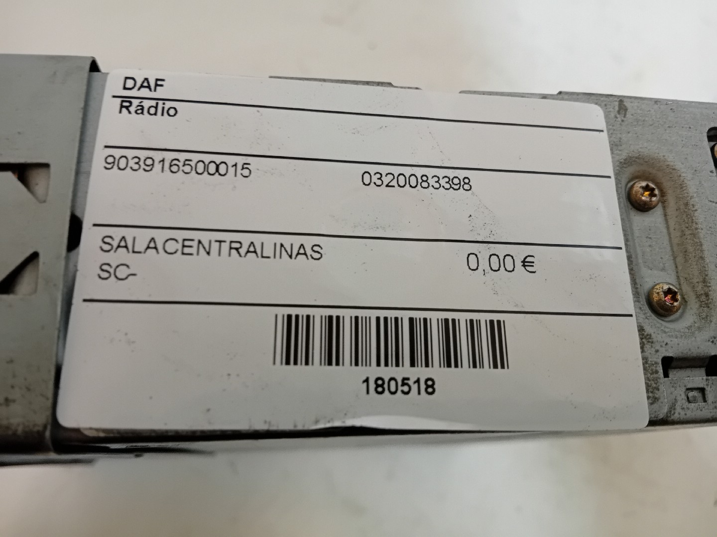 RADIO DAF XF 105 | 05 -  Imagem-3