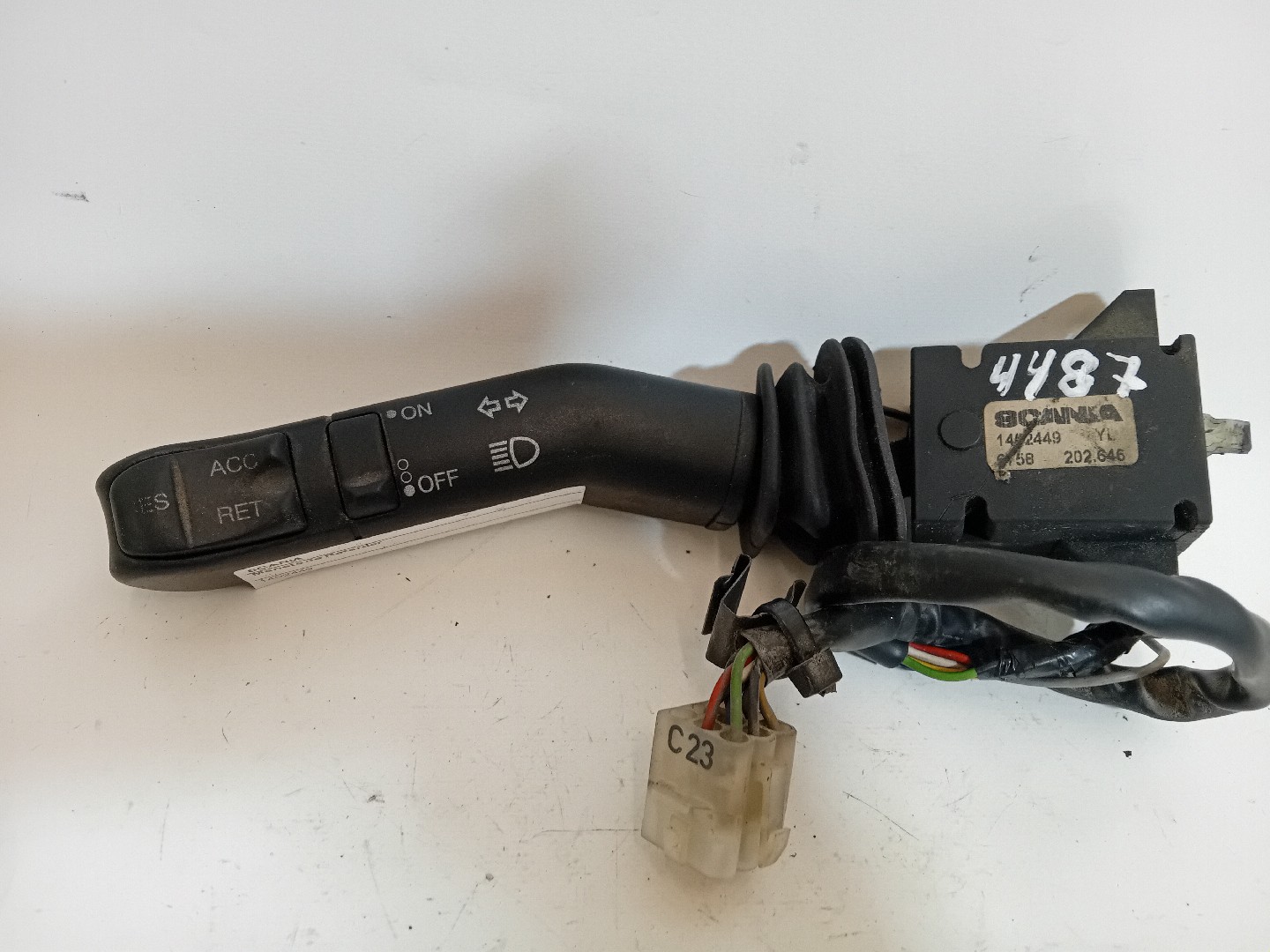 MANETE DE RETARDER SCANIA P,G,R,T - series | 03 -  Imagem-1