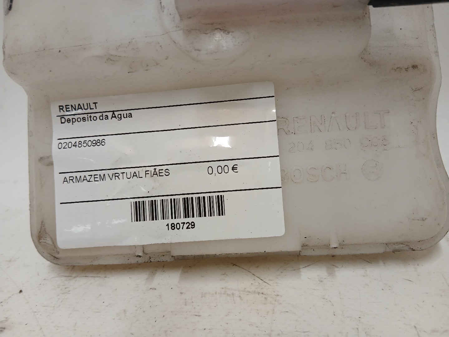 Deposito da Água RENAULT ZOE (BFM_) | 12 -  Imagem-1