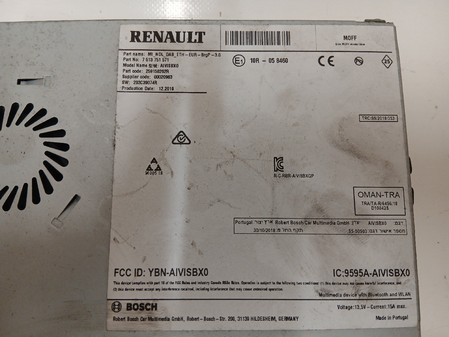 RADIO RENAULT ZOE (BFM_) | 12 -  Imagem-1