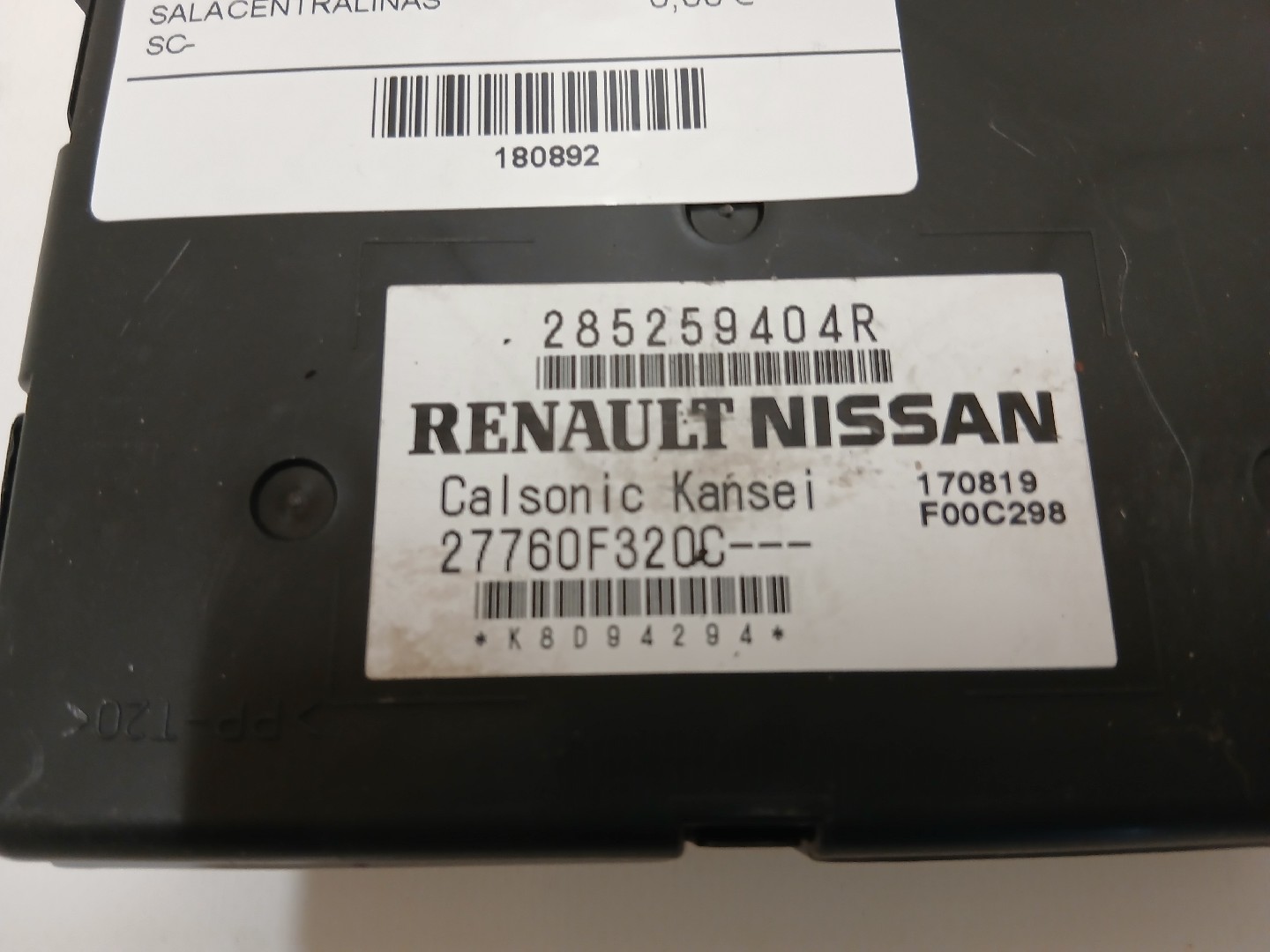 Centralina RENAULT ZOE (BFM_) | 12 -  Imagem-2