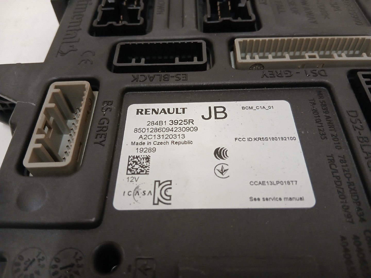 Centralina RENAULT ZOE (BFM_) | 12 -  Imagem-1