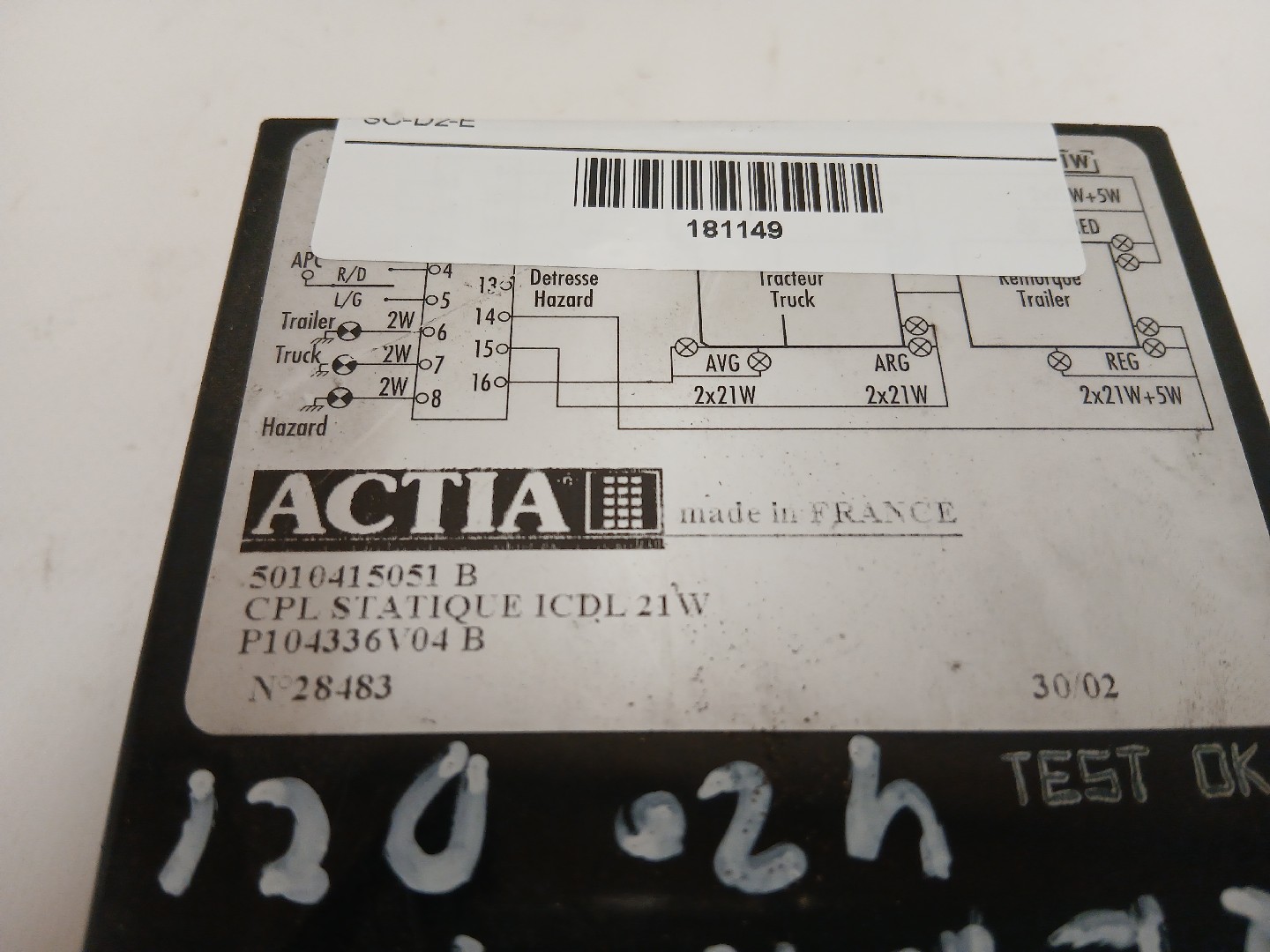 Centralina RENAULT TRUCKS Premium | 96 -  Imagem-1