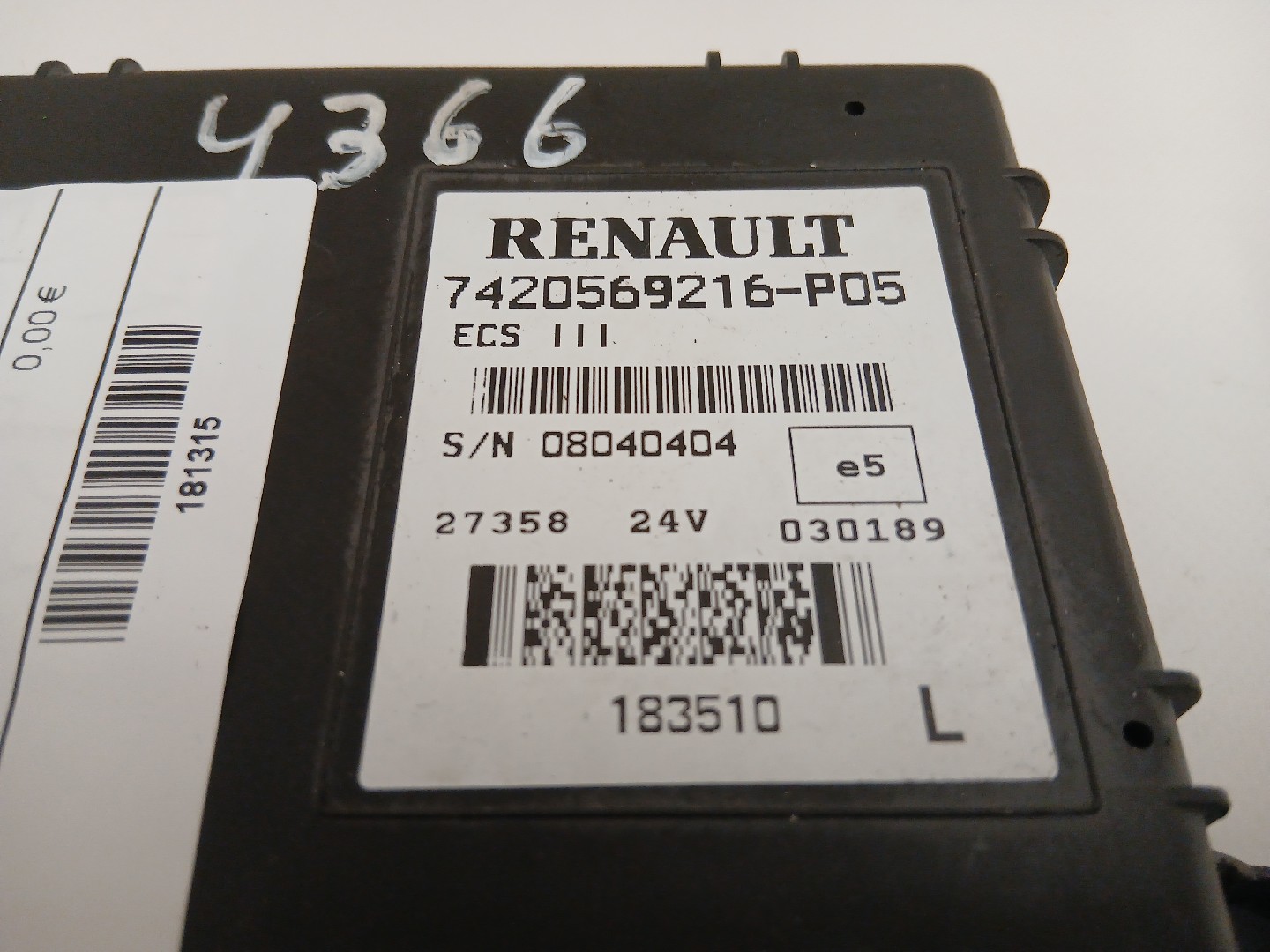 Centralina RENAULT TRUCKS Premium 2 | 05 -  Imagem-1