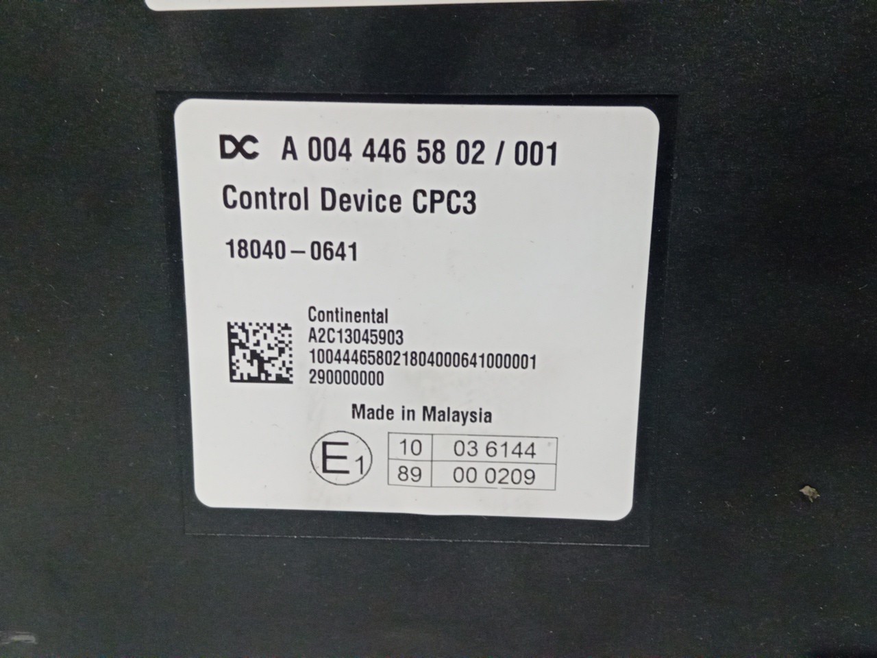 Centralina MERCEDES-BENZ - Imagem-1
