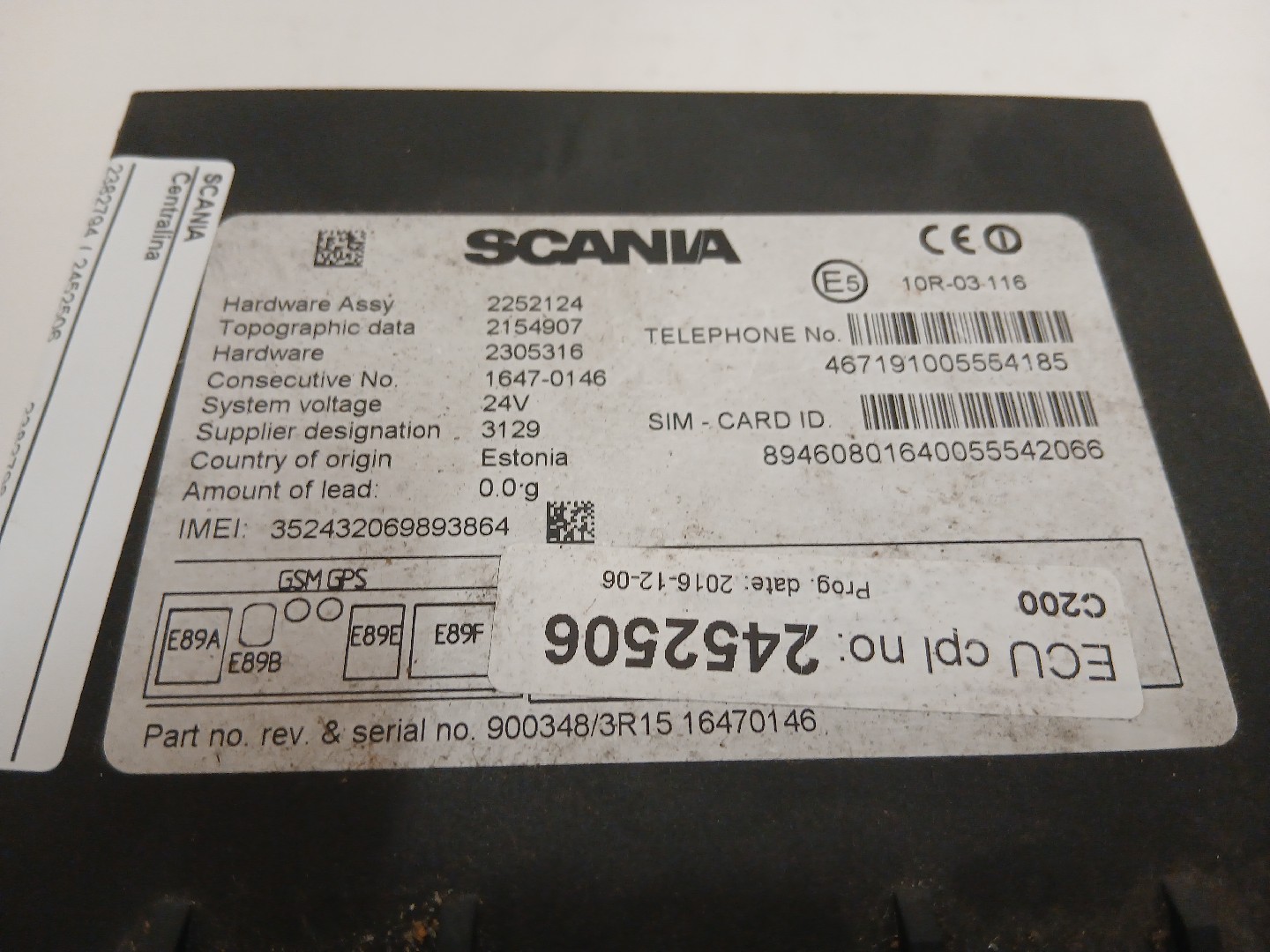 Centralina SCANIA P,G,R,T - series | 03 -  Imagem-1