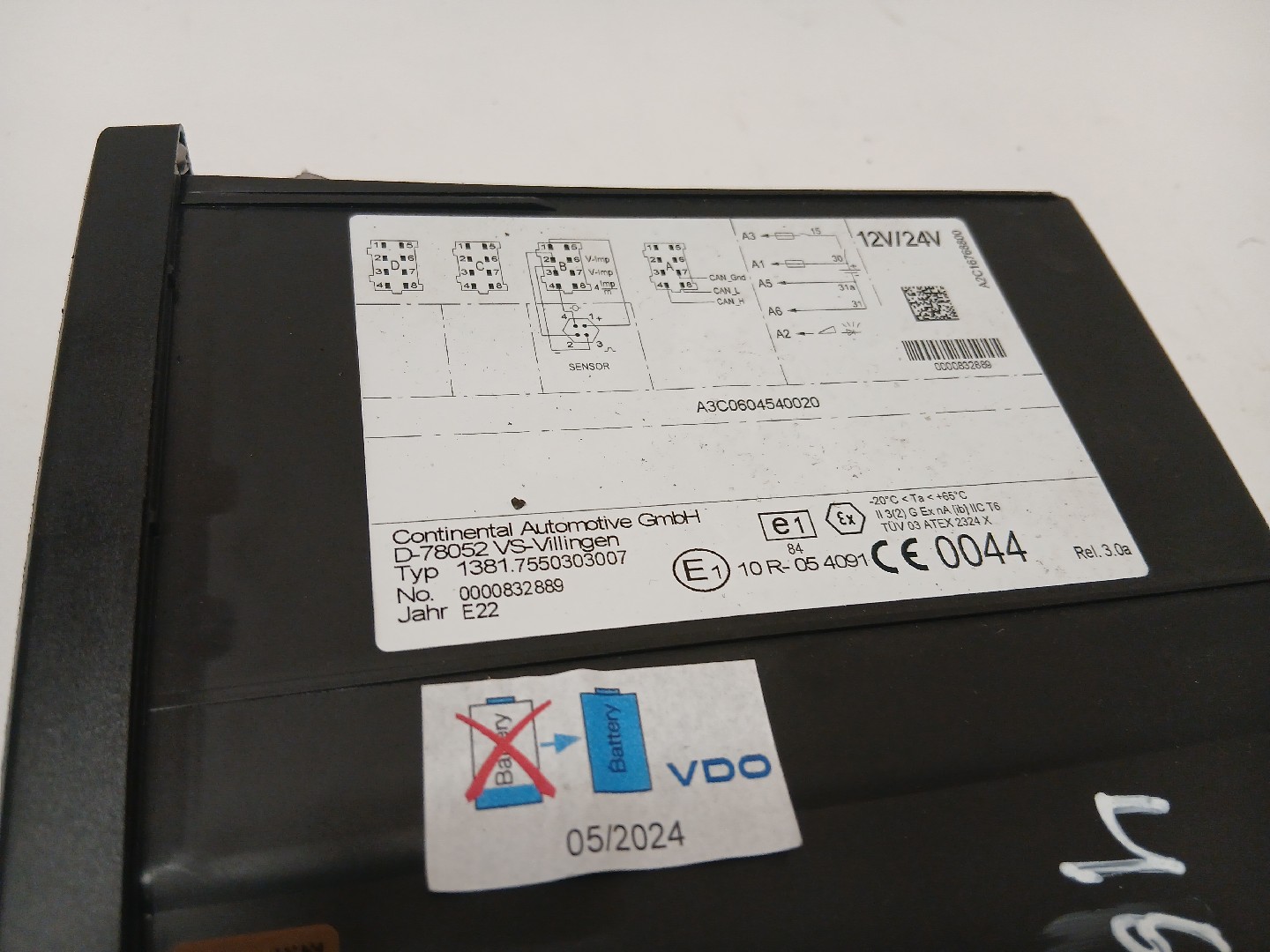 TACOGRAFO MAN TGX | 07 -  Imagem-1