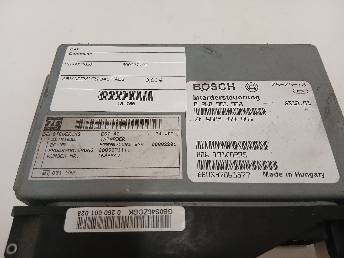 Centralina DAF XF 105 | 05 -  Imagem-1