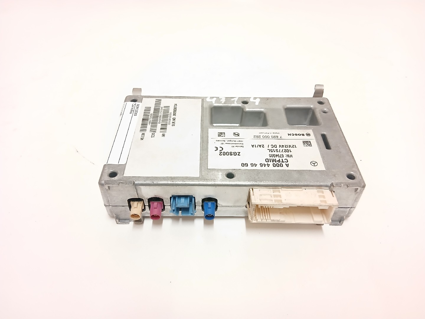 Centralina MERCEDES-BENZ - ID S_62113