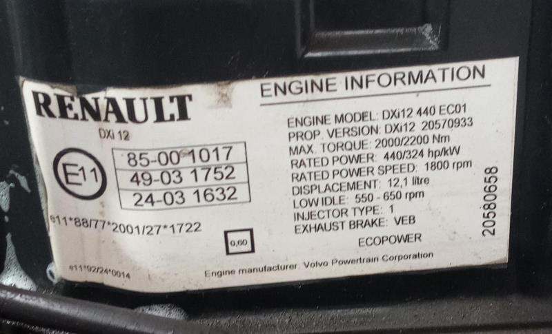 Engine RENAULT TRUCKS - Imagem-3