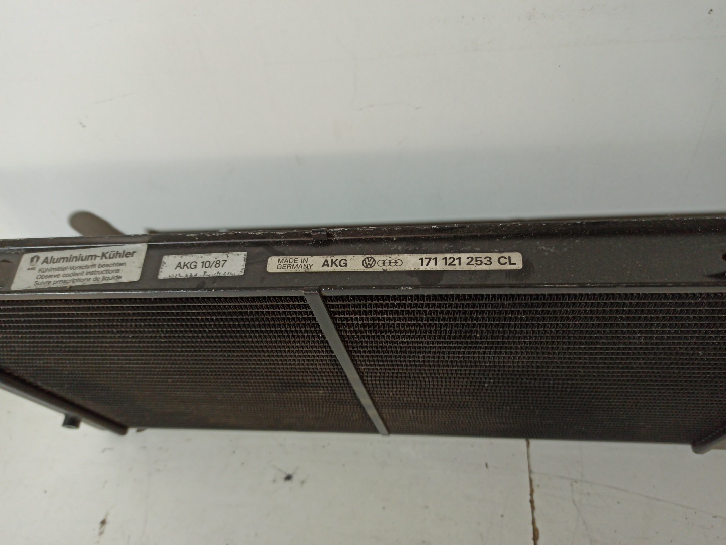 Radiador de água VOLKSWAGEN JETTA I (16) | 78 - 87 Imagem-1
