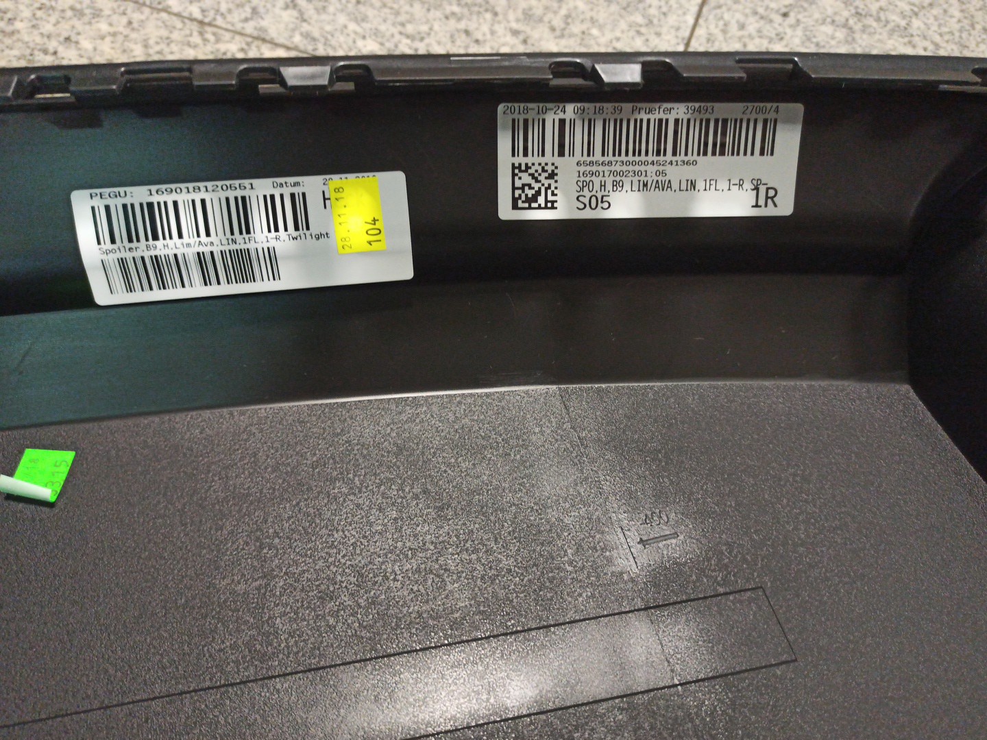 Spoiler de para-choques AUDI A4 Avant (8W5, 8WD, B9) | 15 -  Imagem-4