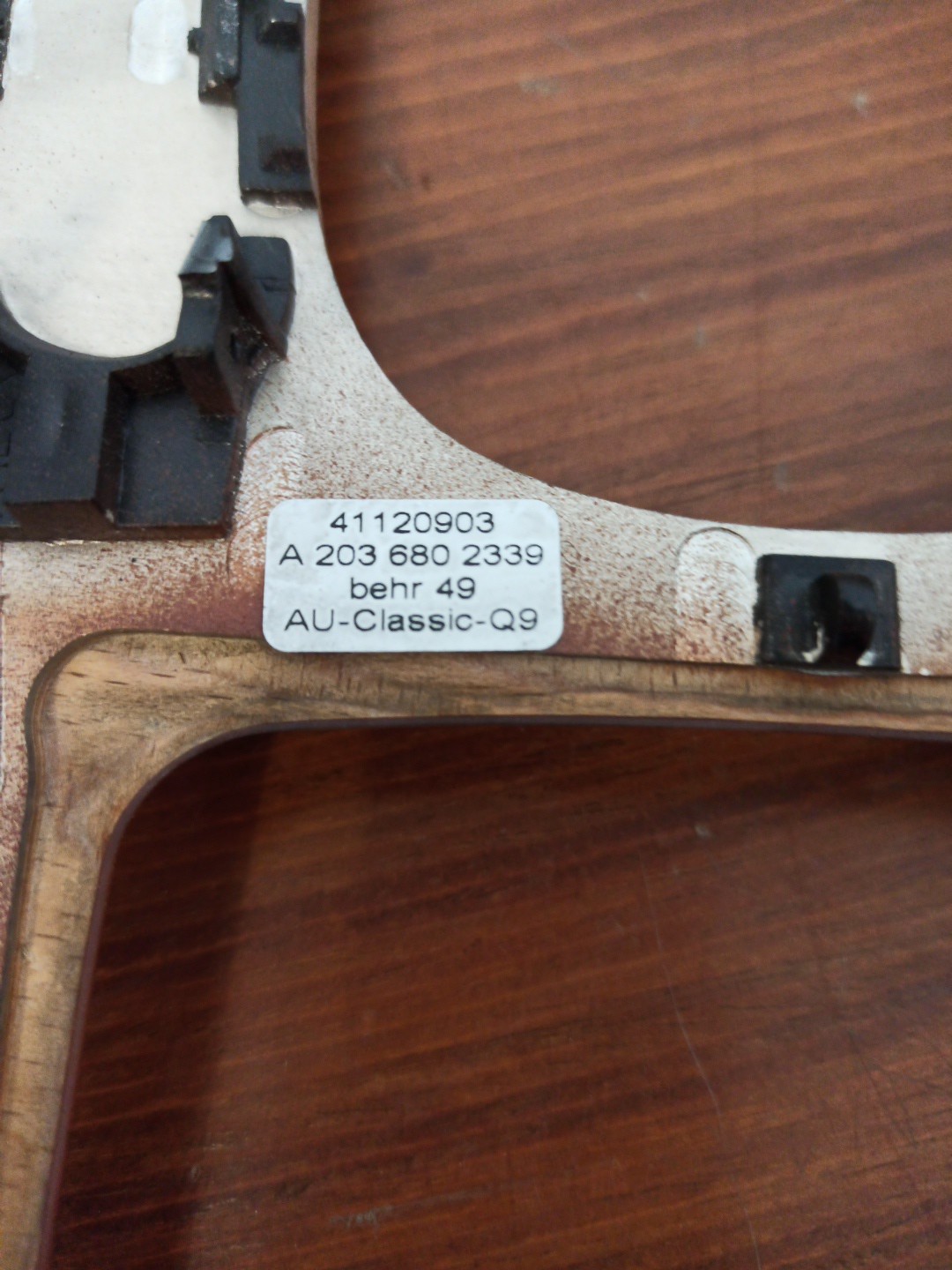 Moldura de consola central MERCEDES-BENZ C-CLASS (W203) | 00 - 07 Imagem-3