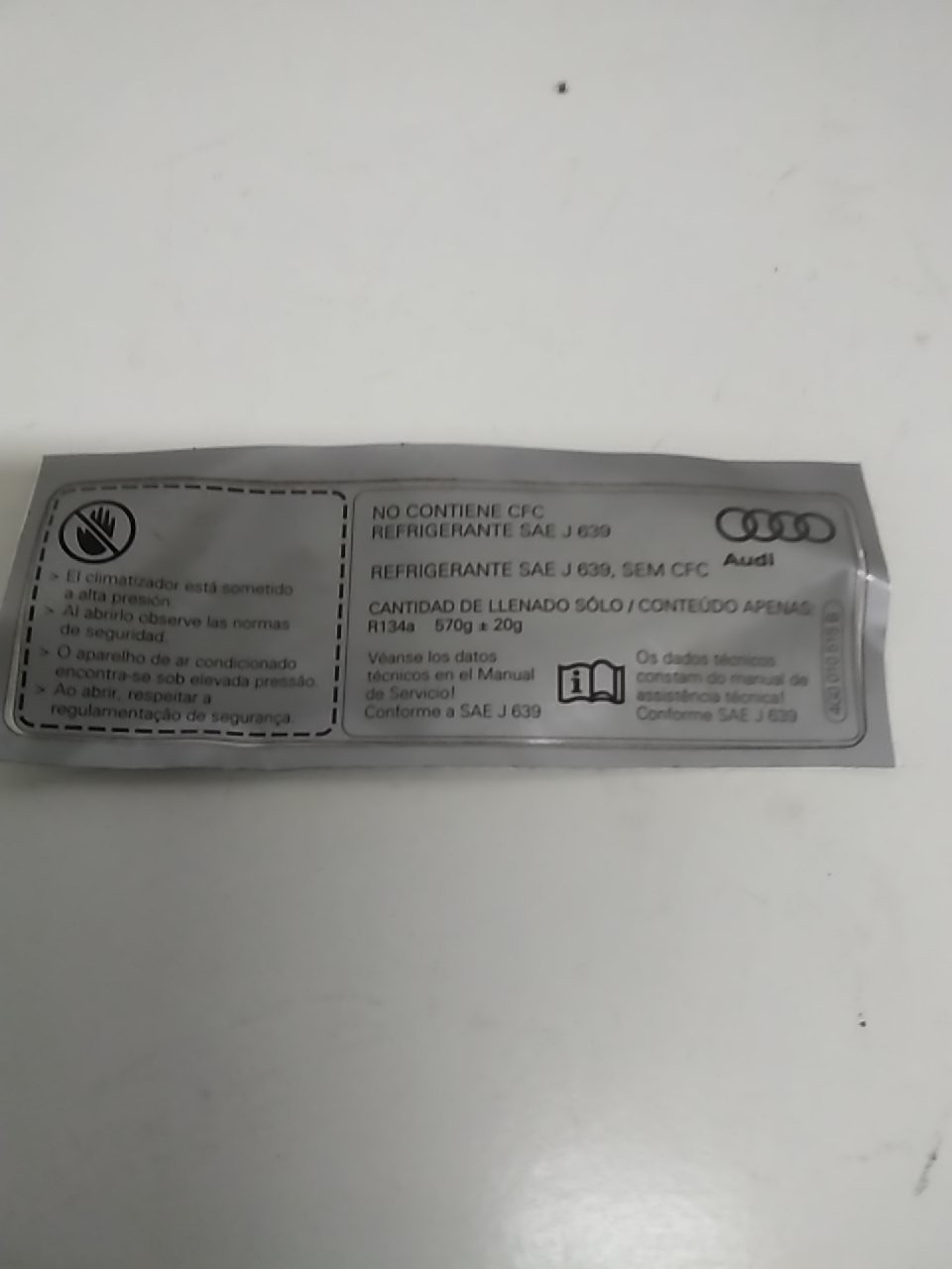 Autocolante AUDI A6 (4G2, 4GC, C7) | 10 - 18