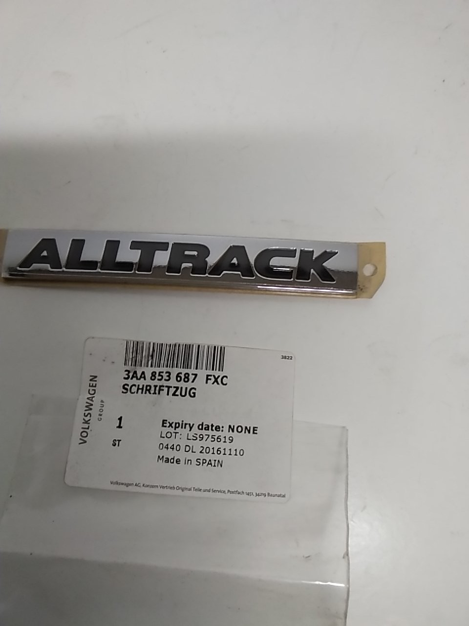 Autocolante VOLKSWAGEN PASSAT (3A2, 35I) | 88 - 97