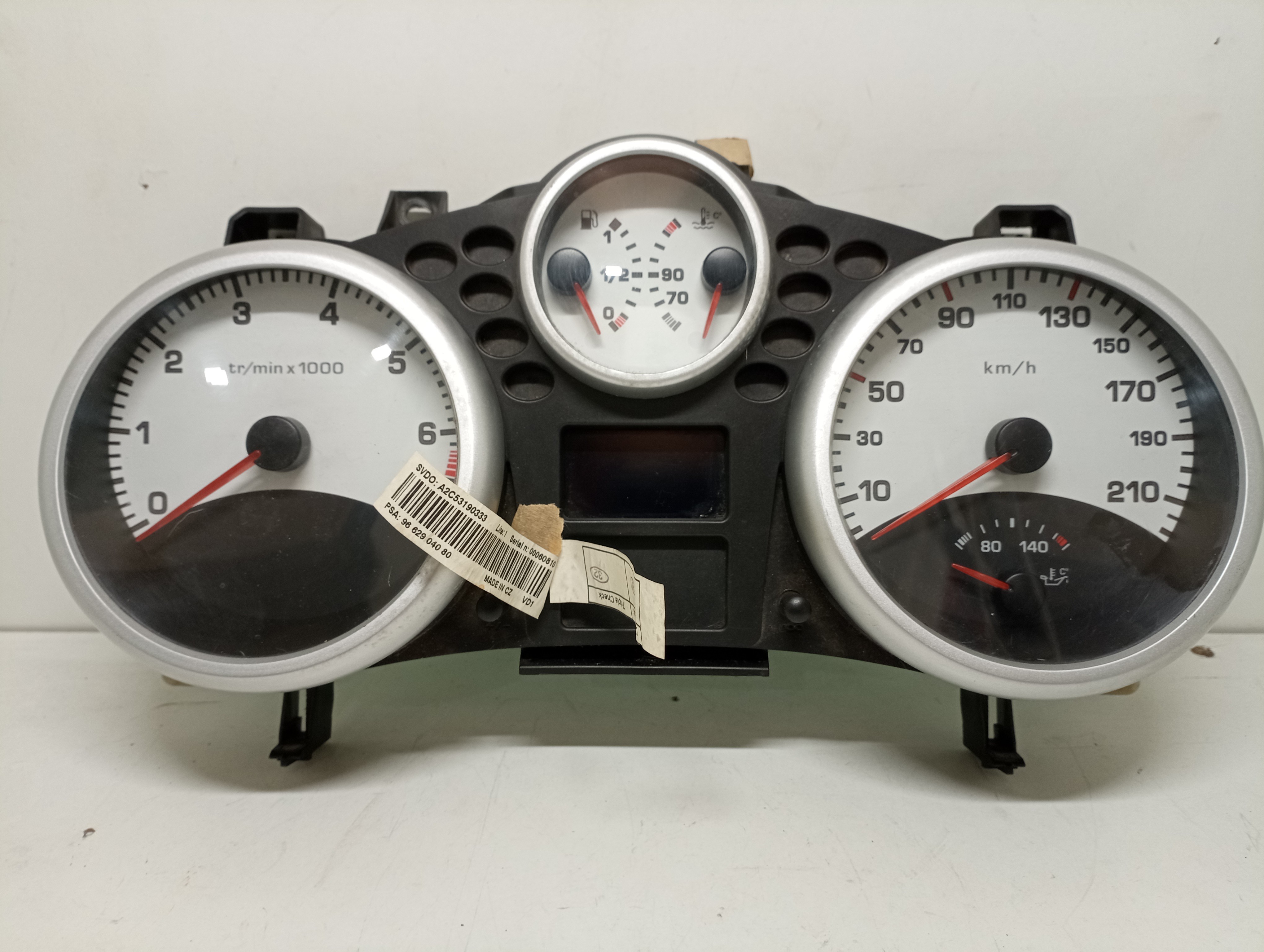 Quadrante PEUGEOT 207 (WA_, WC_) | 06 - 15 Imagem-3