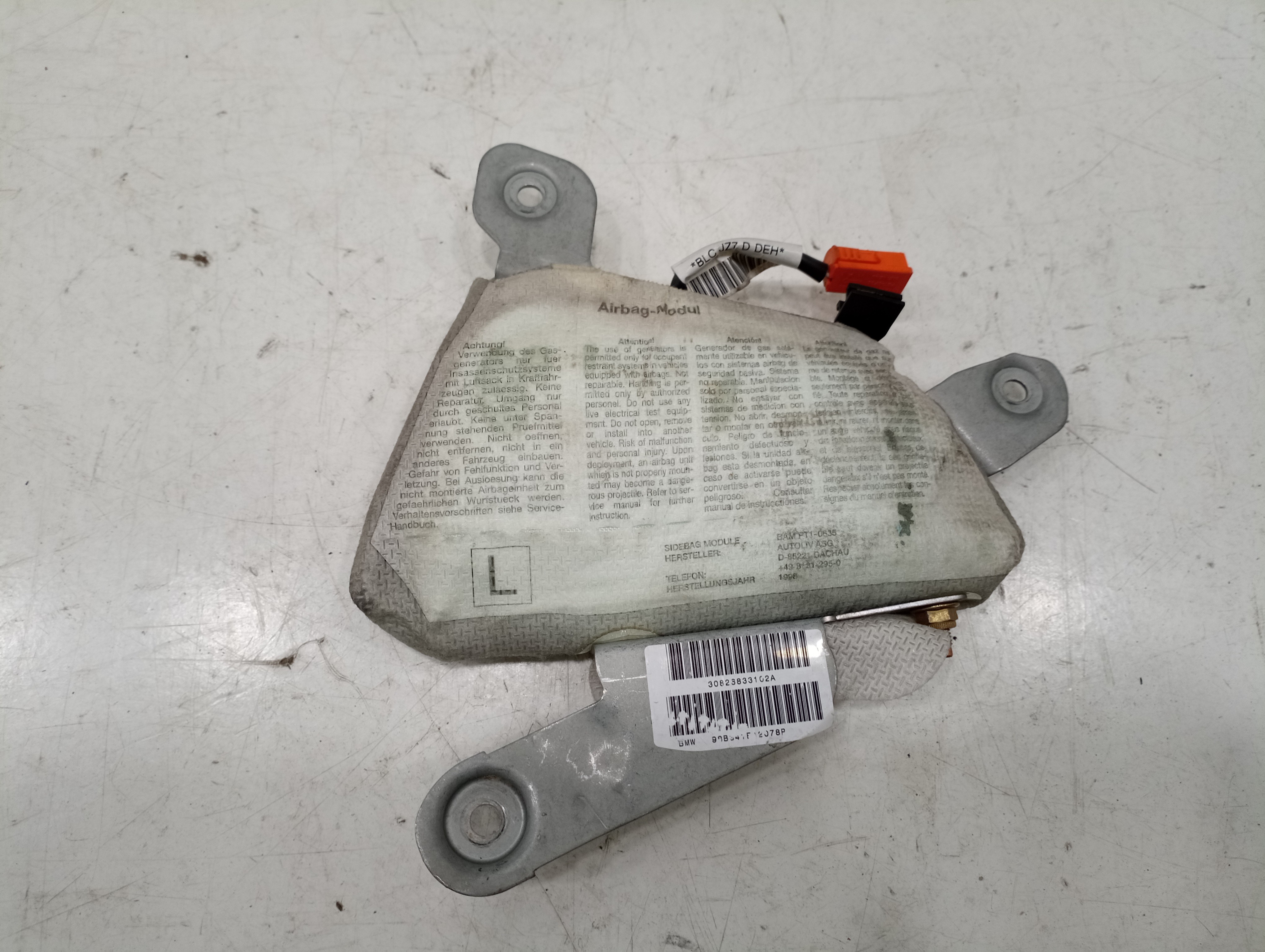 Air Bag Põrte Gaugue BMW 5 (E39) | 95 - 03 Imagem-3